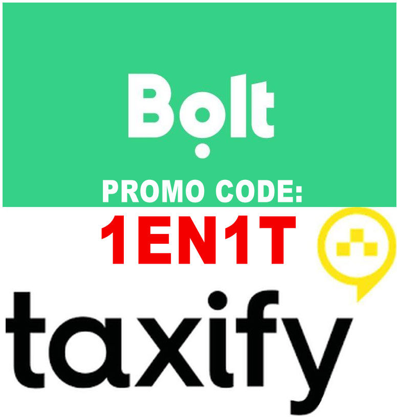 Bolt Taxify Promo Code - Cupon/Cod/Voucher - Gratis prima cursa (-20 lei) Bucuresti